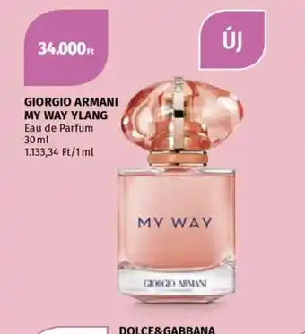 Müller Giorgio Armani My Way Ylang Ylang ajánlat