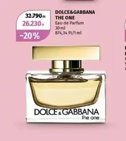 Müller Dolce&Gabbana The One ajánlat