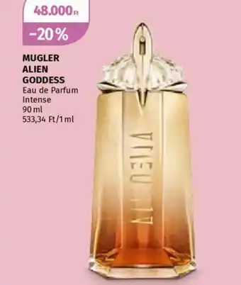 Müller Mugler Alien Goddess Eau de Parfum Intense ajánlat