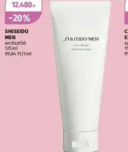 Müller Shiseido Men arctisztít ajánlat