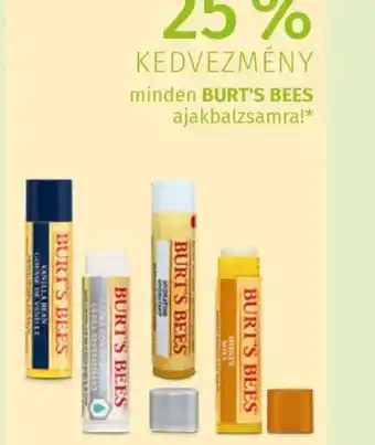 Müller Burt's Bees ajakbalzsam ajánlat