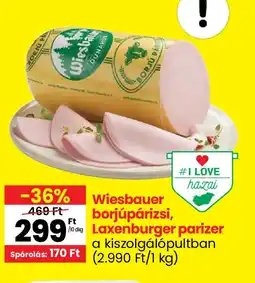 Spar Wiesbauer borjúpárizsi, Laxenburg párizsi ajánlat