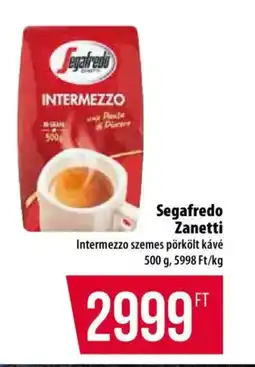 Coop Segafredo Zanetti ajánlat