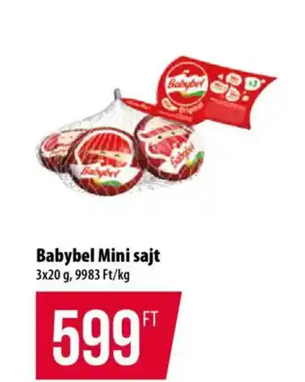 Coop Babybel Mini sajt ajánlat