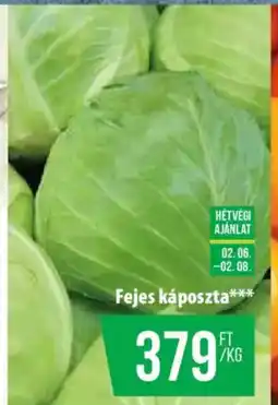 Coop Fejes káposzta ajánlat