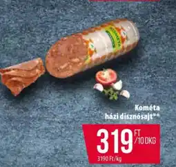 Coop Kométa házi disznósajt ajánlat