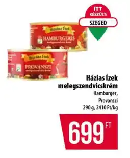 Coop Házias ĺzek melegszendvicskrém ajánlat