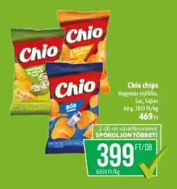 Coop Chio chips Hagymás-tejfölös ajánlat