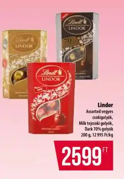 Coop Lindor Assorted vegyes csokigolyók ajánlat