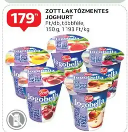 Auchan Zottlaktózmentes joghurt ajánlat