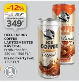 Auchan Hellenergy coffee laktózmentes kávéital ajánlat