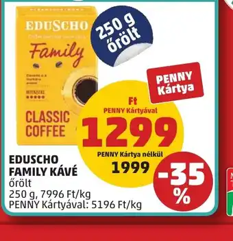 PENNY Eduscho Family Kávé ajánlat