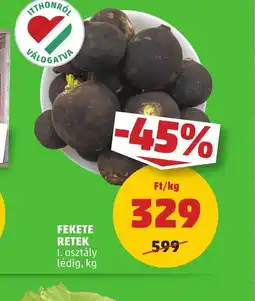 PENNY Fekete retek ajánlat