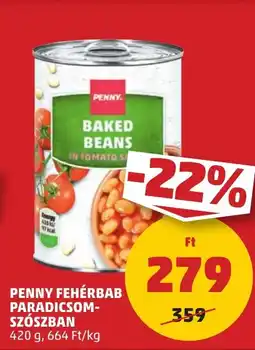 PENNY Penny fehérbab paradicsomszószban ajánlat