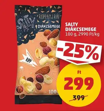 PENNY Salty diákcsemege ajánlat