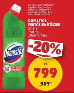 PENNY Domestos fertőtlenítőszer ajánlat