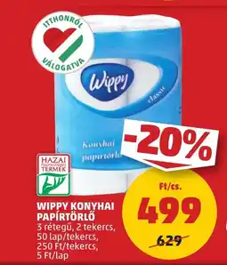 PENNY Wippy konyhai papírtörlő ajánlat