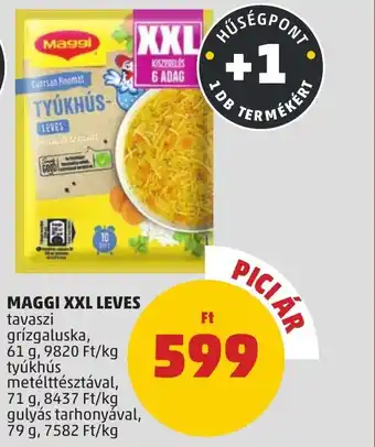 PENNY Maggi xxl leves ajánlat