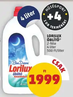 PENNY Lorilux öblítő ajánlat