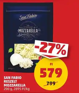 PENNY San fabio reszelt mozzarella ajánlat