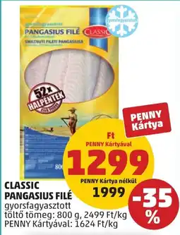 PENNY Classic pangasius filé ajánlat