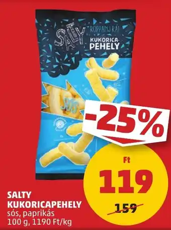 PENNY Salty kukoricapehely ajánlat