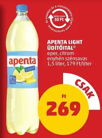 PENNY Apenta light üdítőital ajánlat