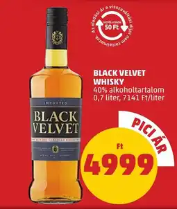 PENNY Black velvet whisky ajánlat