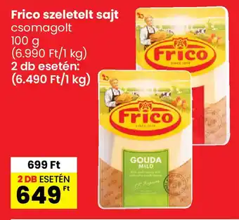 Spar Frico szeletelt sajt ajánlat