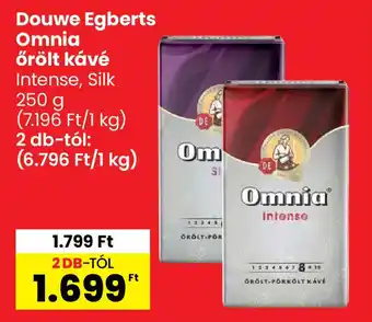 Spar Douwe Egberts Omnia őrölt kávé ajánlat