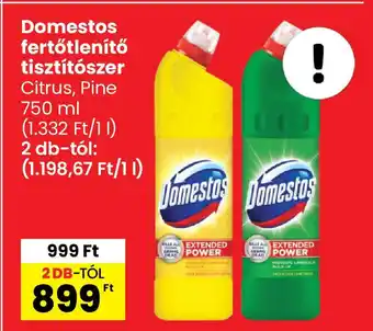 Spar Domestos fertőtlenítő tisztítószer ajánlat