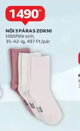 Auchan Női páras zokni ajánlat