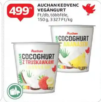 Auchan Auchan kedvenc vegangurt ajánlat