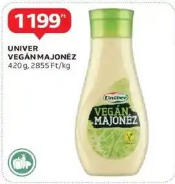 Auchan Univer vegán majonéz ajánlat