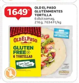 Auchan Old el paso gluténmentes tortilla ajánlat