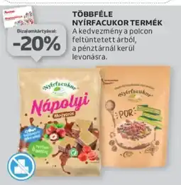 Auchan Többféle nyírfacukor termék ajánlat