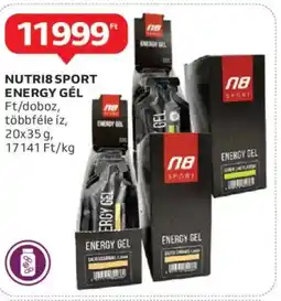 Auchan Nutri8 sport energy gél ajánlat