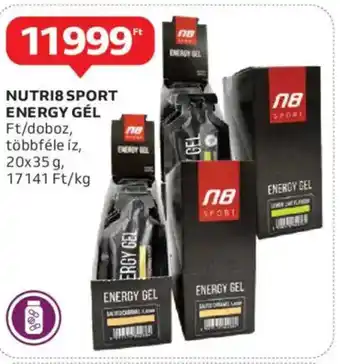 Auchan Nutri8 sport energy gél ajánlat