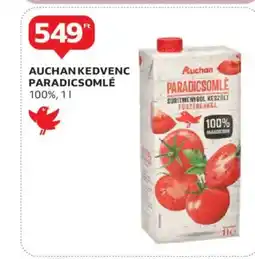 Auchan Auchan kedvenc paradicsomlé ajánlat