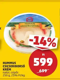 PENNY Hummus csicseriborsó krém ajánlat