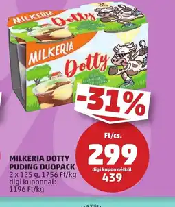 PENNY Milkieria Dotty Pudding Duopack ajánlat