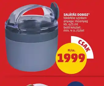 PENNY Salátás Doboz ajánlat