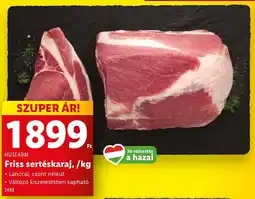 Lidl HÚSFARM Friss sertéskaraj ajánlat