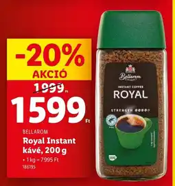 Lidl BELLAROM Royal Instant kávé ajánlat