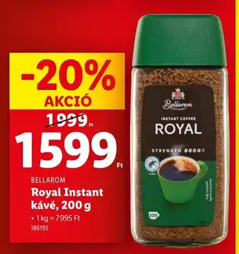 Lidl BELLAROM Royal Instant kávé ajánlat