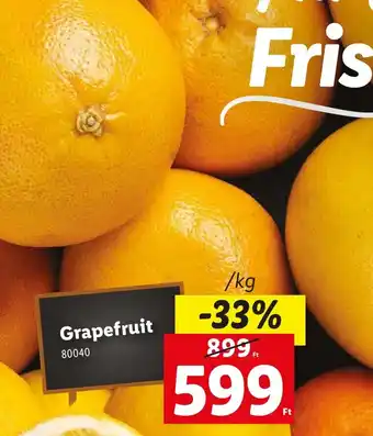 Lidl Grapefruit ajánlat