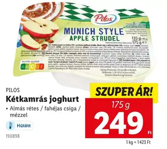 Lidl PILOS Kétkamrás joghurt ajánlat