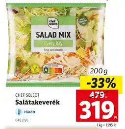 Lidl CHEF SELECT Salátakeverék ajánlat