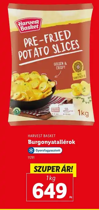 Lidl HARVEST BASKET Burgonyatallérok ajánlat