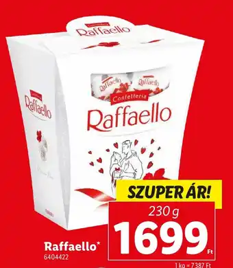 Lidl Raffaello ajánlat